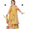 Naixa-Girls-Rayon-Fabric-Floral-Printed-34-Sleeve-Sharara-Dress-Set.